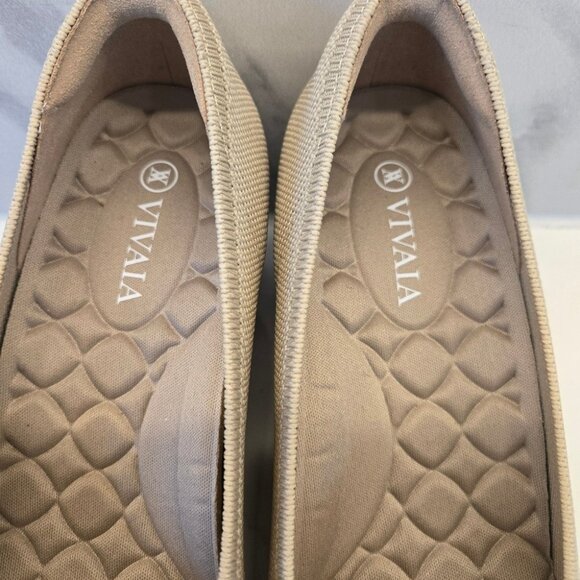 Vivaia Aria Wedge Pro Pointed Toe Pumps Almond - Picture 4 of 11